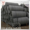 Malla galvanizada de Gabion / malla de acero Gabion / tejida con tamaños